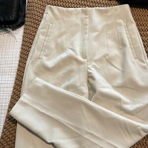 Zara high waisted trousers